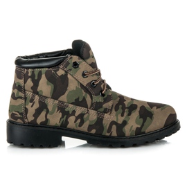 Ideal Shoes Trapper de gleznă joasă multicolor