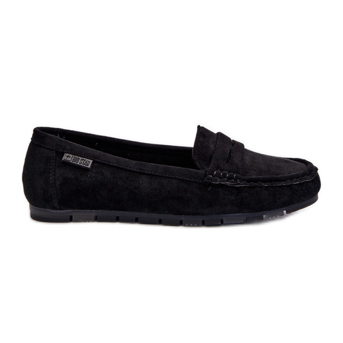 Mocasini de damă Eco Suede Big Star NN274929 Sistem Memory Foam Negru Mocasini de damă Eco Suede Big Star NN274929 Sistem Memory Foam Negru