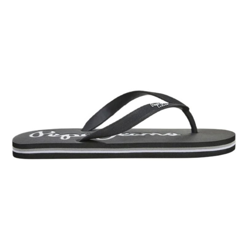 Șlapi Pepe Jeans Bay Beach Basic M PMS70128 negru