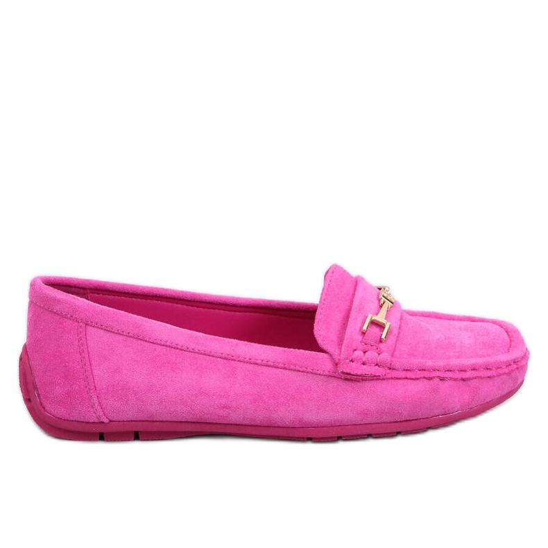 Mocasini dama din piele intoarsa Sourd Fuchsia roz Mocasini dama din piele intoarsa Sourd Fuchsia roz