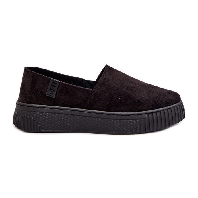 Big Star Pantofi de damă cu platformă NN276010 Memory Foam System Negru