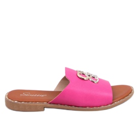 Șlapi damă Lafite Fuchsia Peach roz