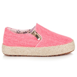 Kylie Espadrille pentru copii roz
