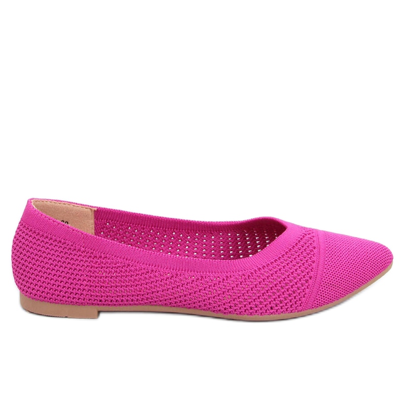 Balerini cu migdale ajurate Sotty Fuchsia roz Balerini cu migdale ajurate Sotty Fuchsia roz