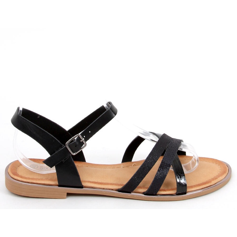 Sandale dama Celia Black negru