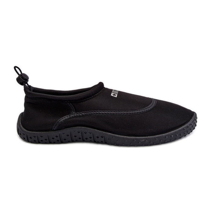 Pantofi de apă pentru bărbați Black Big Star NN174752 negru negru