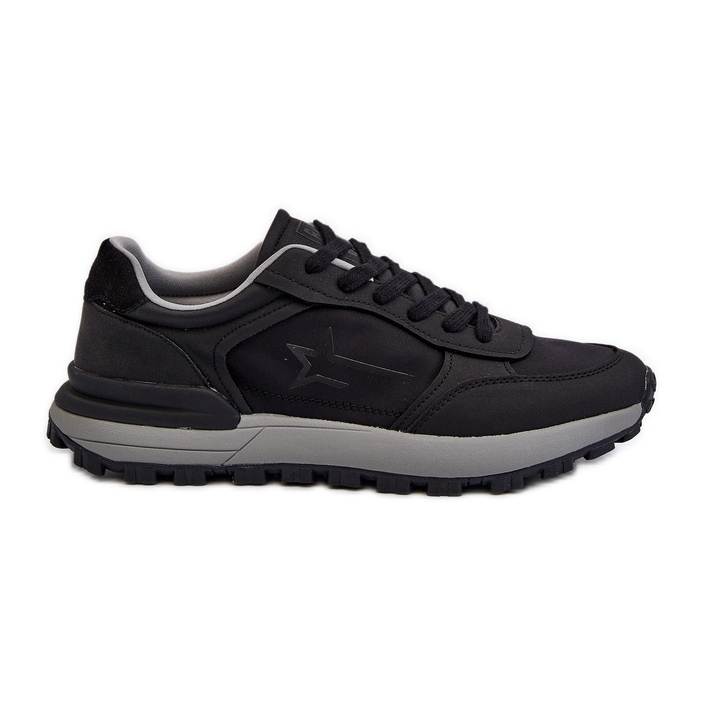 Pantofi bărbați Big Star NN174069 Memory Foam System Negru