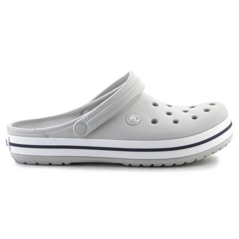 Slapi Crocs Crocband Atmosphere U 11016-1FT gri Slapi Crocs Crocband Atmosphere U 11016-1FT gri