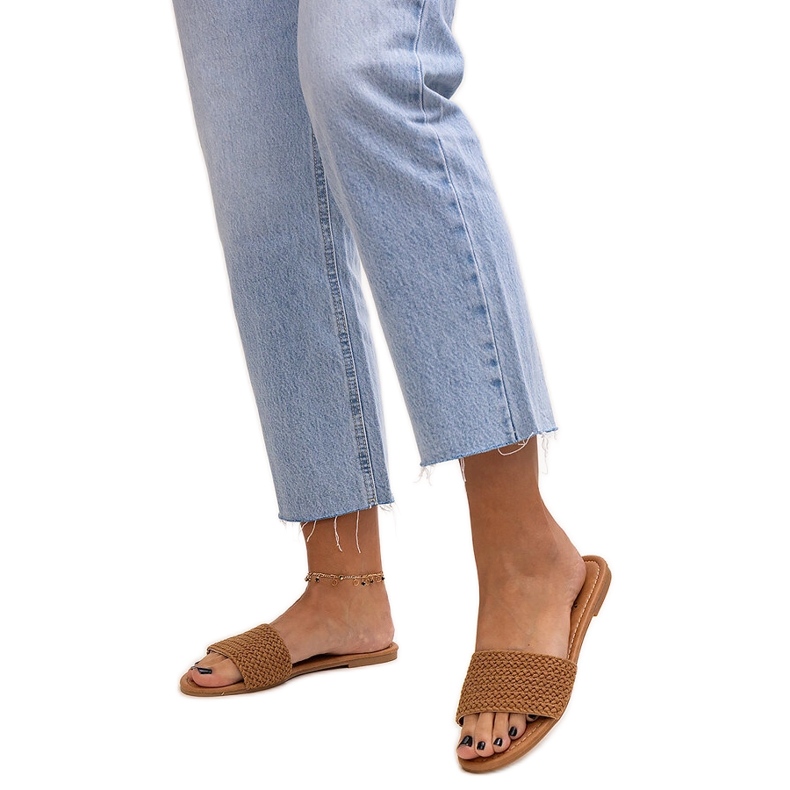 Papuci Marika maro brodati