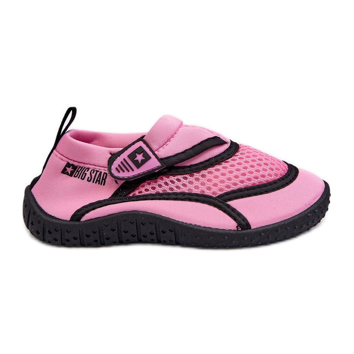 Pantofi de apă pentru copii Pink Big Star NN374465 roz trandafiri și violete