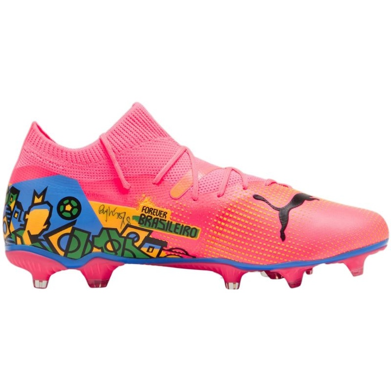Pantofi de fotbal Puma Future 7 Match Njr FG/AG M 107840 01 roșu Pantofi de fotbal Puma Future 7 Match Njr FG/AG M 107840 01 roșu