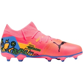 Pantofi de fotbal Puma Future 7 Match Njr FG/AG 107841 01 roz