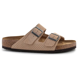 Șlapi Birkenstock Arizona Bs M 1027075 bej Șlapi Birkenstock Arizona Bs M 1027075 bej