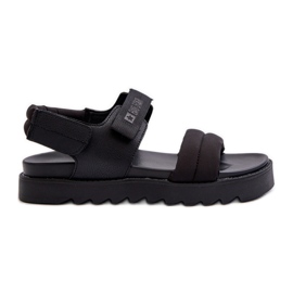 Sandale de damă pe platforma Big Star NN274750 Negru