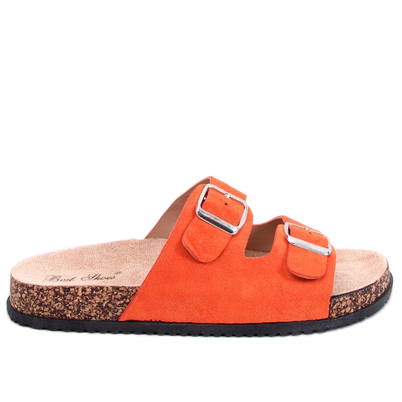 Ponses Papuci de plută portocalii portocale