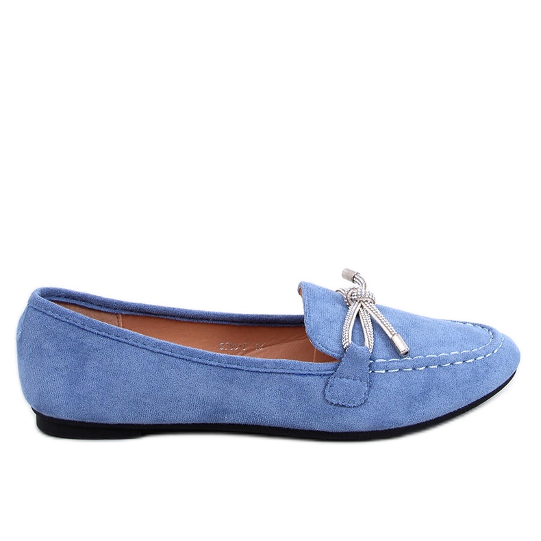 Mocasini Marsoin Blue din piele intoarsa albastru Mocasini Marsoin Blue din piele intoarsa albastru