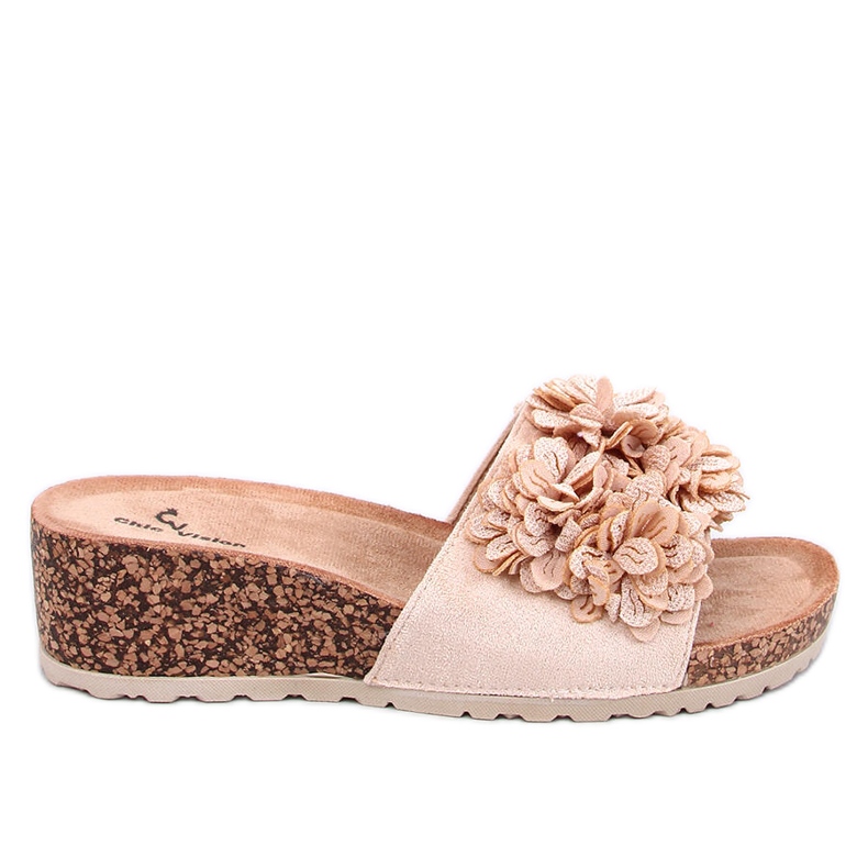 Mulți cu pană floral Minass Beige bej Mulți cu pană floral Minass Beige bej