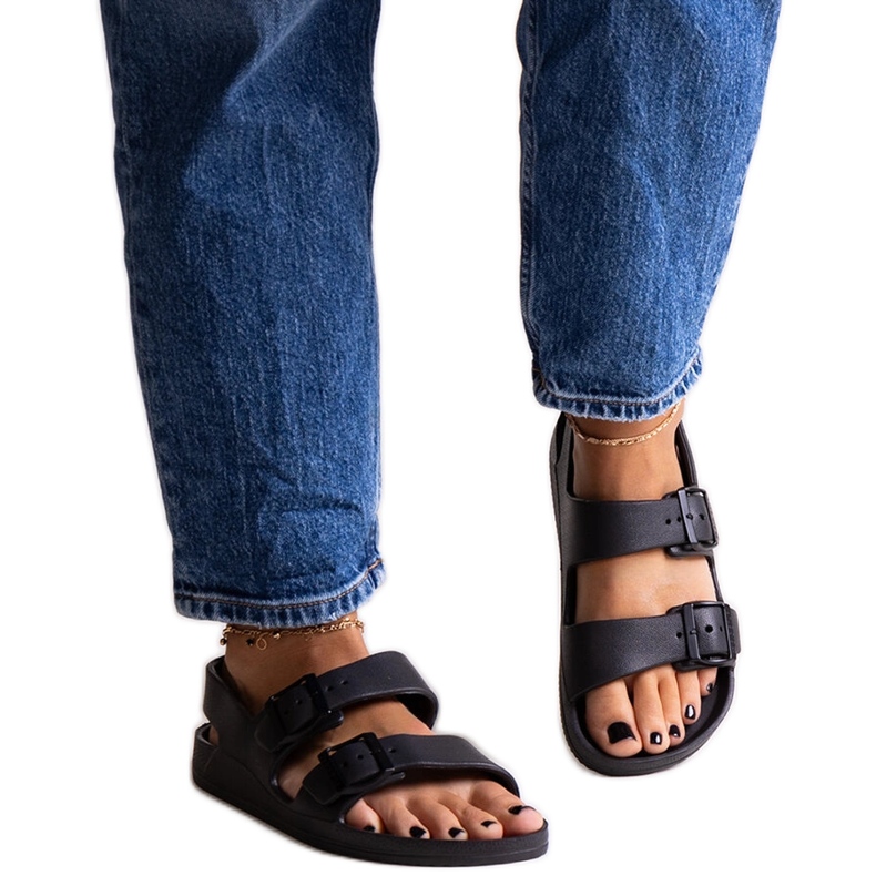 Sandale negre Big Star LL274745 negru