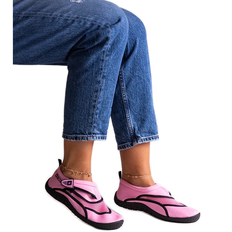 Pantofi sport de apă roz Big Star NN274A804 trandafiri și violete