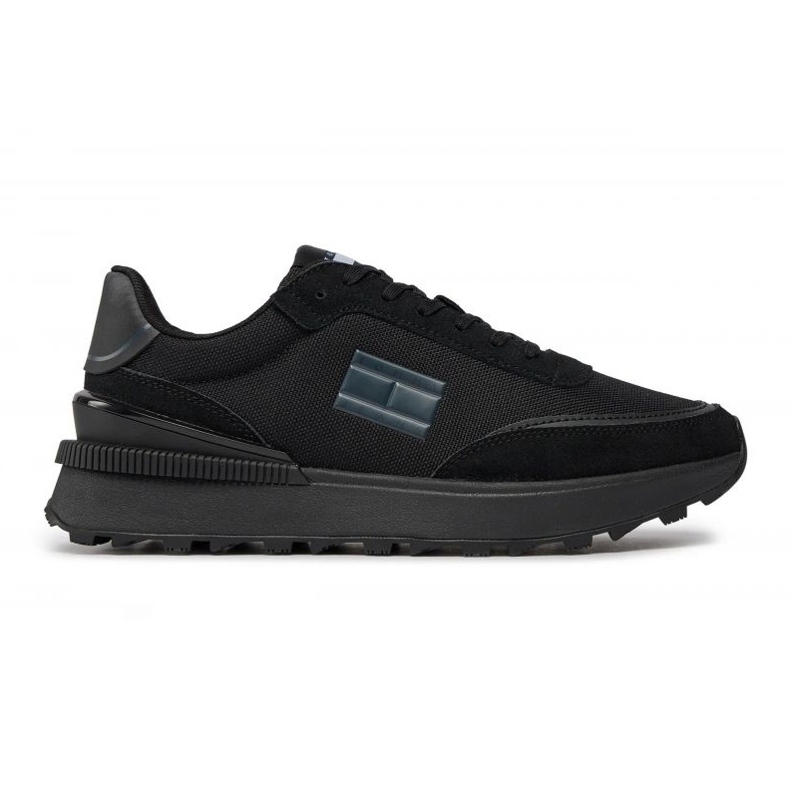 Tommy Hilfiger Pantofi Tommy Hilfier Technical Runner Ess EM0EM01265 Bds negru