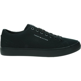 Pantofi Tommy Hilfiger Vulc Low Canvas FM0FM04882 Bds negru