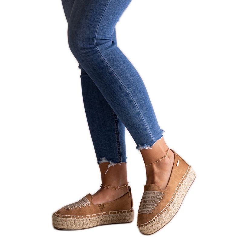 Espadrile maro Big Star JJ274892