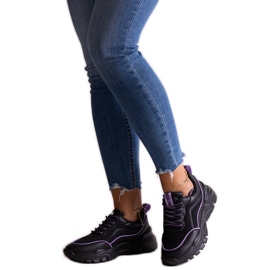 Tenisi negri Big Star JJ274786 negru