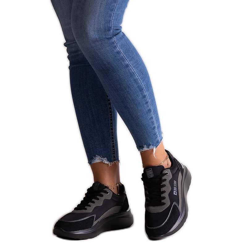 Tenisi negri Big Star JJ274989 negru