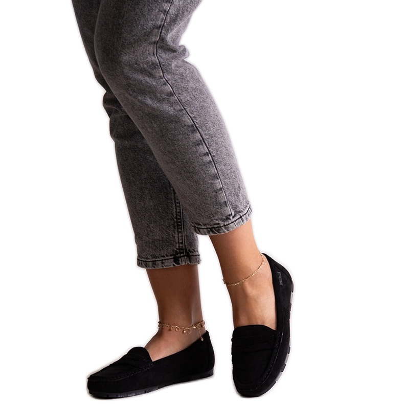 Mocasini negri Big Star NN274929 negru