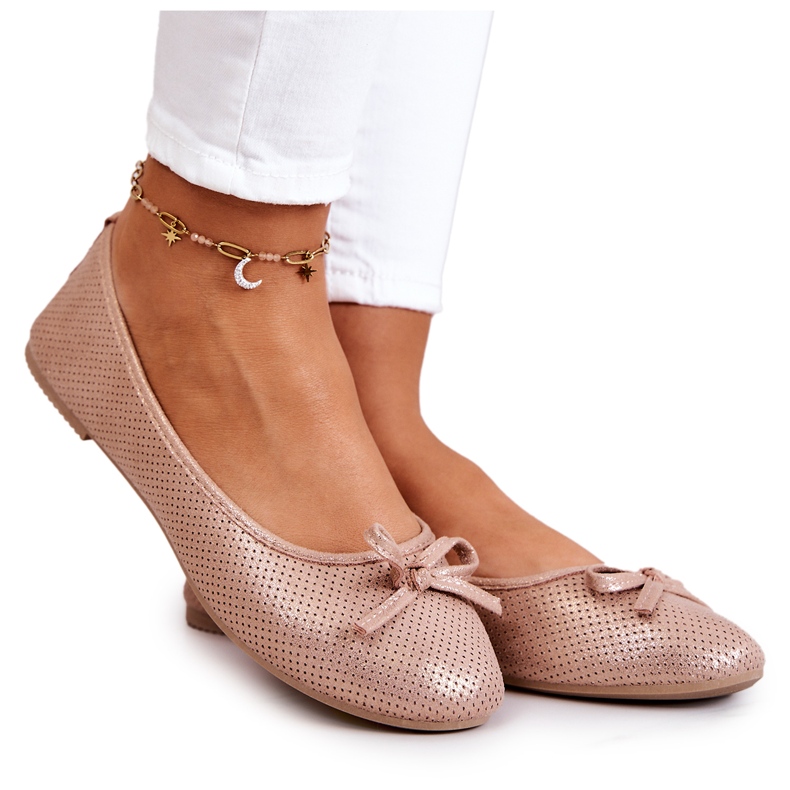 Evento Balerini clasici dama, branț profilat, roz