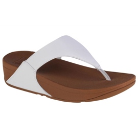 Șlapi FitFlop Lulu I88-024 alb