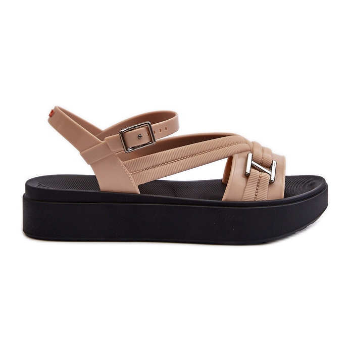 Sandale cu platformă de damă parfumate ZAXY LL285063 Bej