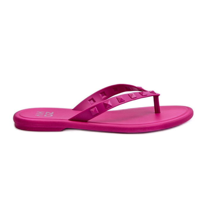 Flip-flops flexibili plate pentru damă ZAXY JJ285252 fucsia roz Flip-flops flexibili plate pentru damă ZAXY JJ285252 fucsia roz