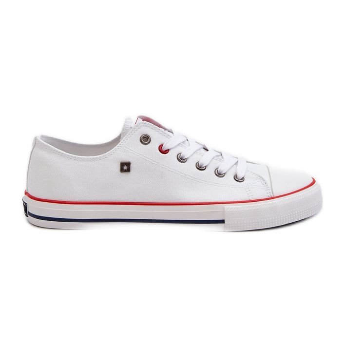 Pantofi de sport pentru bărbați Big Star NN174301 HI-POLY System White alb