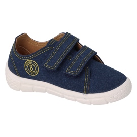 Inserție din piele sport pentru copii Befado 909P006 bleumarin albastru Inserție din piele sport pentru copii Befado 909P006 bleumarin albastru