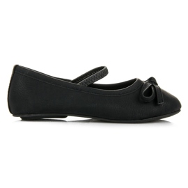 Balerine negre negru