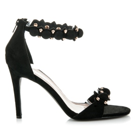 Abloom Sandale Pe Toc Înalt negru Abloom Sandale Pe Toc Înalt negru