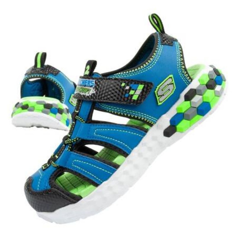 Sandals Skechers 402213L/BBLM Royal Navy albastru