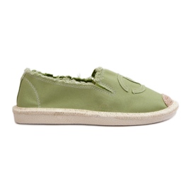 Espadrile clasice pentru femei Flaure verde