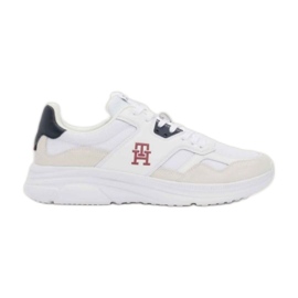 Pantofi Tommy Hilfiger Modern Runner Mix FM0FM04937YBS alb Pantofi Tommy Hilfiger Modern Runner Mix FM0FM04937YBS alb