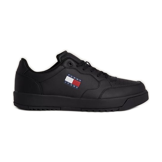 Pantofi Tommy Hilfiger Retro Ess EM0EM01397BDS negru