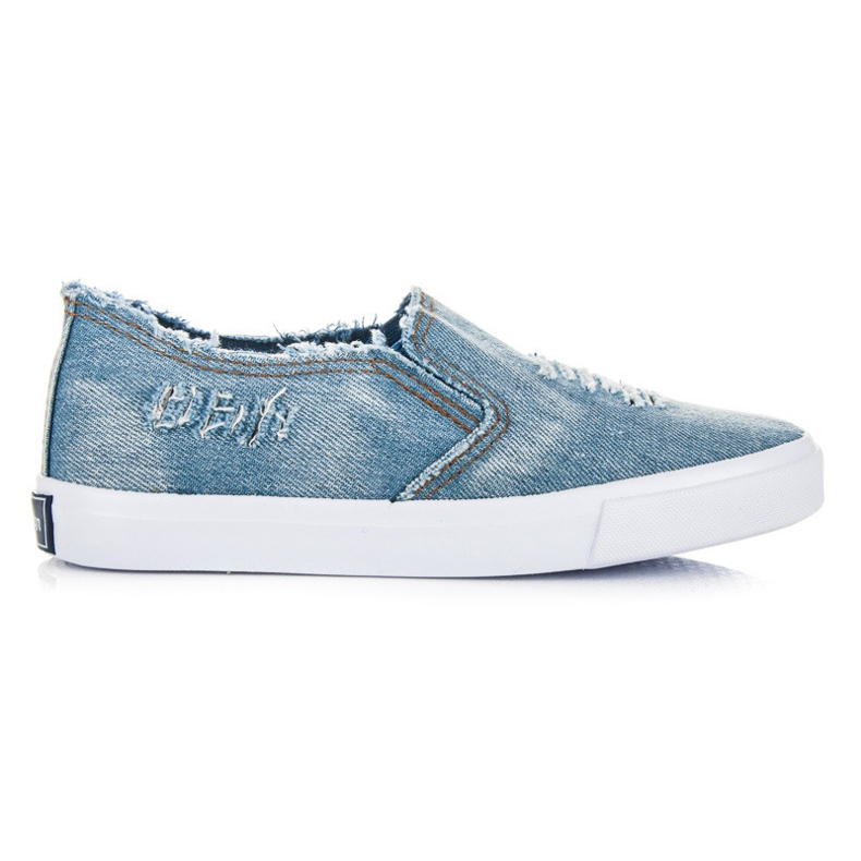 American Club Pantofi din denim albastru