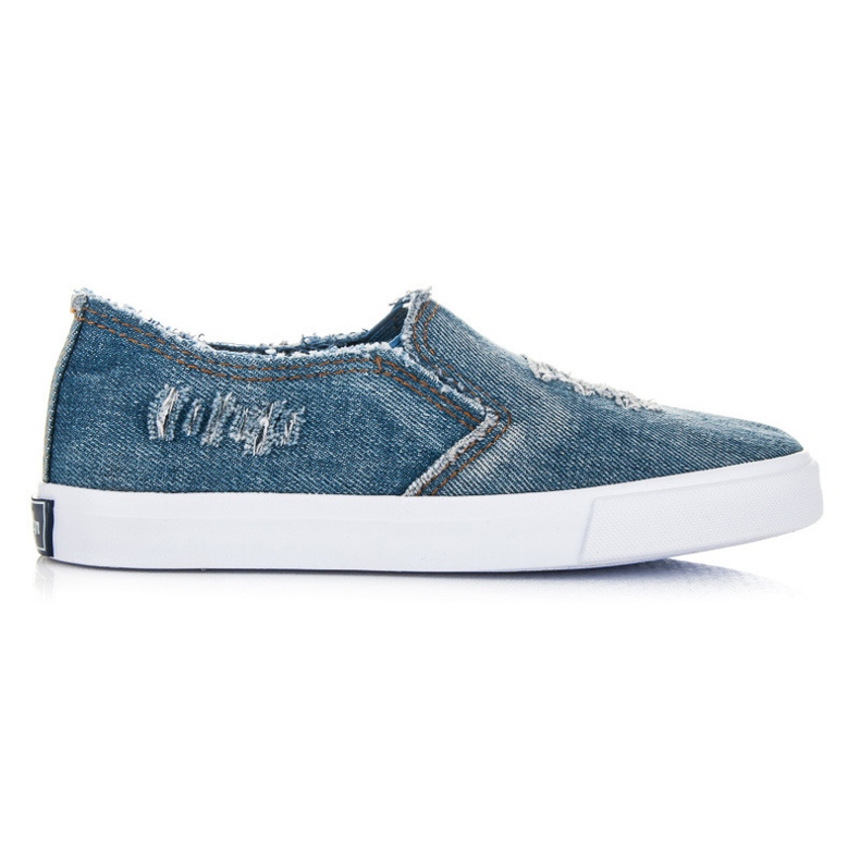 American Club Pantofi din denim albastru