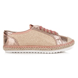 Comer Espadrile textile roz