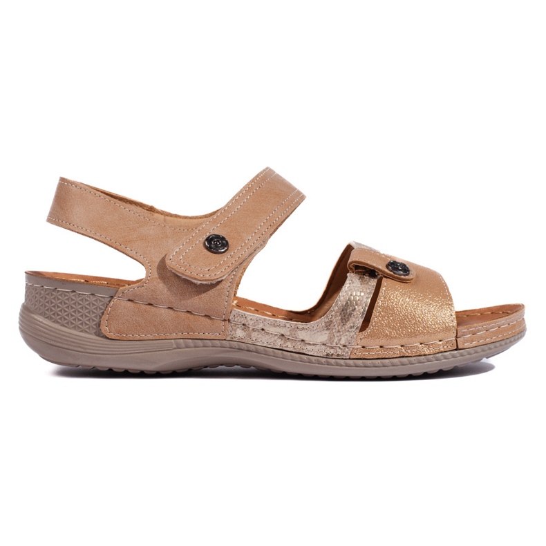 Sandale maro confortabile de dama