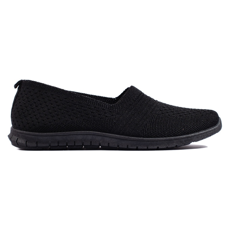 Pantofi sport negri cu slip-on negru Pantofi sport negri cu slip-on negru