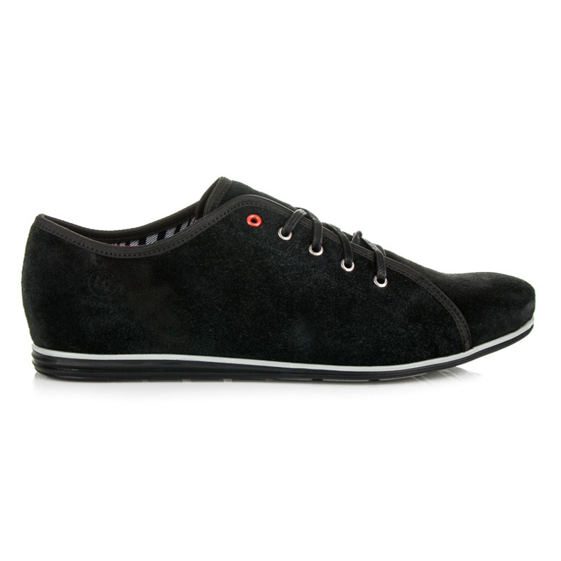 Pantofi sport din piele MCKEYLOR negru