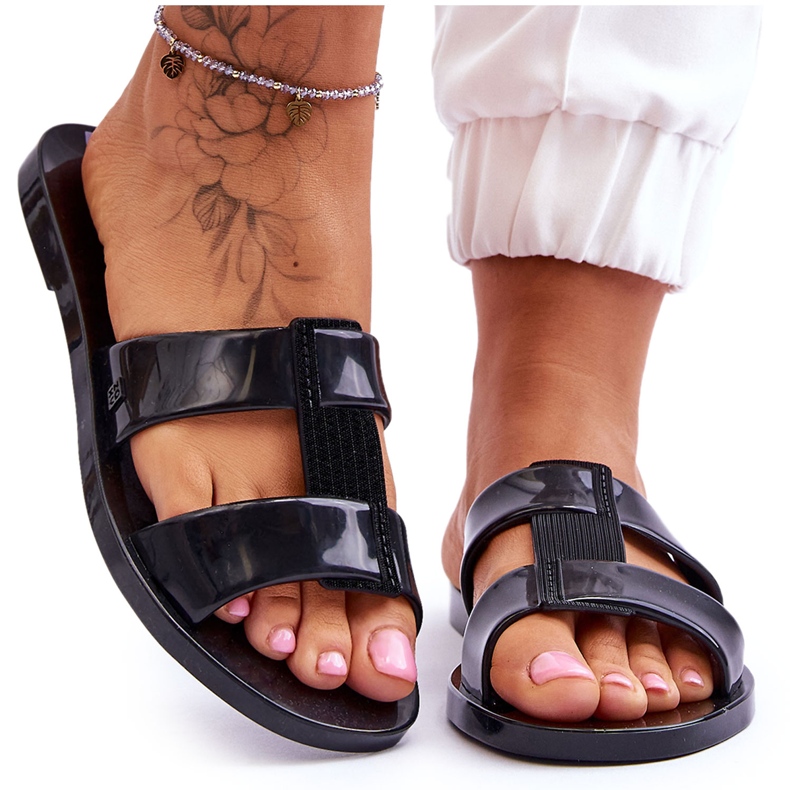 FLIP -FLIP -FLOPS VEGAN pentru femei Zaxy JJ285263 Negru