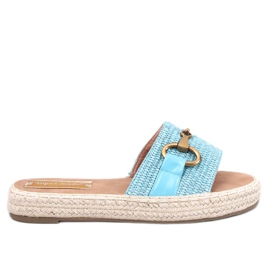 Șlapi Maters espadrile albastru