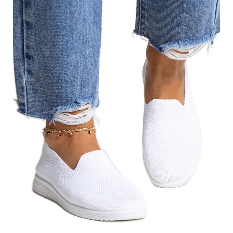 Tenisi slip-on grozav de albi